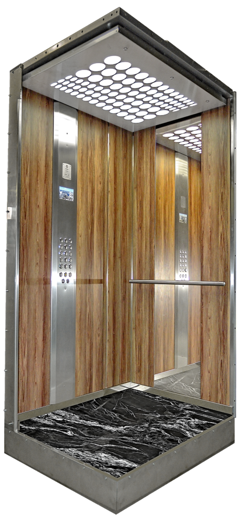 Эксклюзивный дизайн отделки кабины лифта "Витчел"